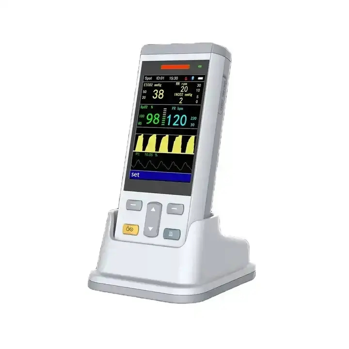 Dispositivo de Monitoramento de Sinais Vitais Portátil 3.5inch para Pacientes Neonatais, Pediátricos e Adultos