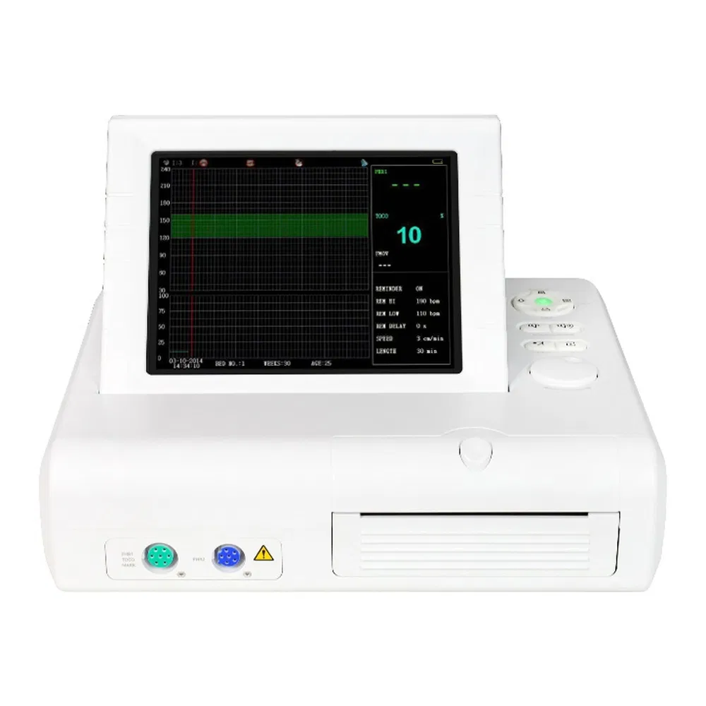 Equipamento de Monitoramento de Pacientes Médico Sem Fio com Tela Sensível ao Toque para Ambulância