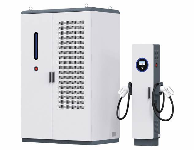 Tipo de Piso 720kw Carregador DC Central de Energia Armário Separado Estação de Carregamento de Veículos Elétricos
