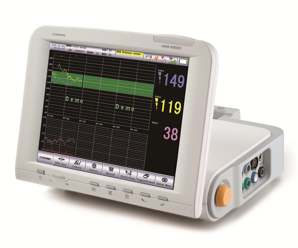 Med-Pm-Star5000c Monitores Fetal e Maternal, Monitores de Paciente Aprovados pelo CE