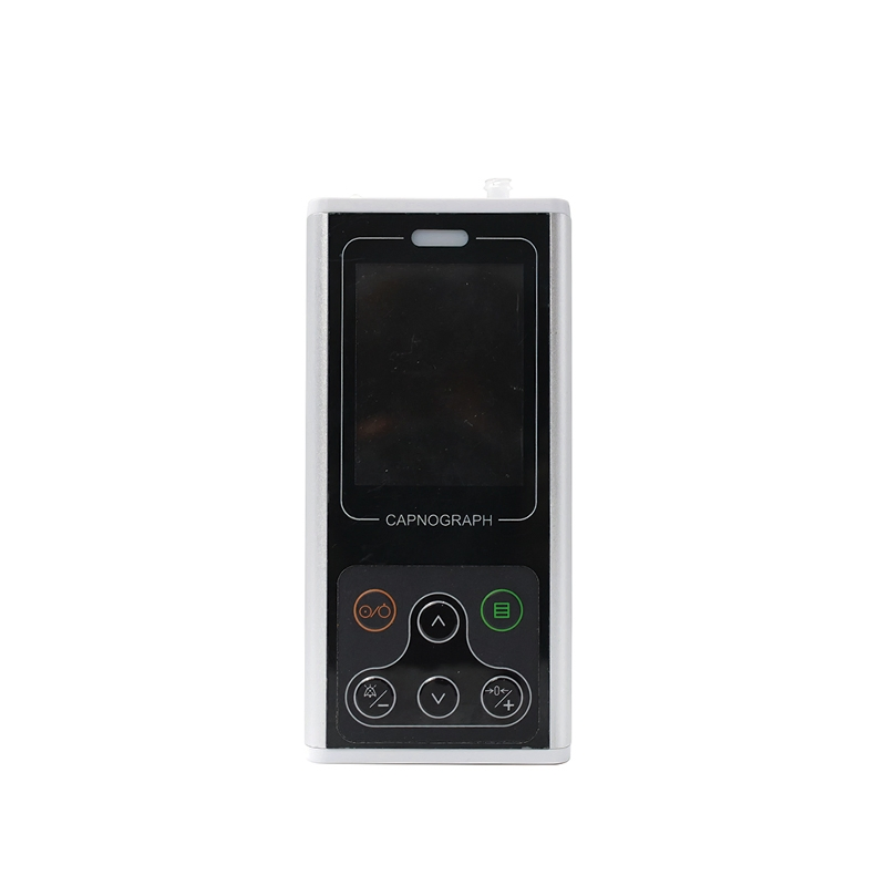 Monitor de Capnografia Cuidados com o Paciente Etco2 Sensor Portátil Capnômetro Equipamento Médico Instrumento Cirúrgico Móvel Hospital CO2 Detector Dispositivo de Capnografia Veterinário