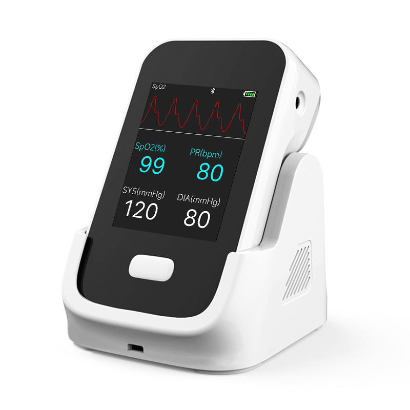 Monitor de Paciente Hospitalar Portátil Multilíngue de Seis Parâmetros para Pressão Arterial