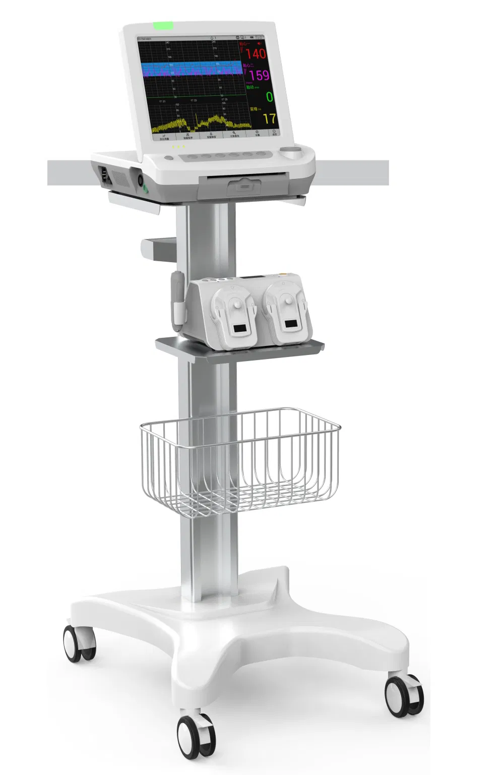 Máquina de Monitoramento Fetal Portátil de Ultrassom para Gestantes