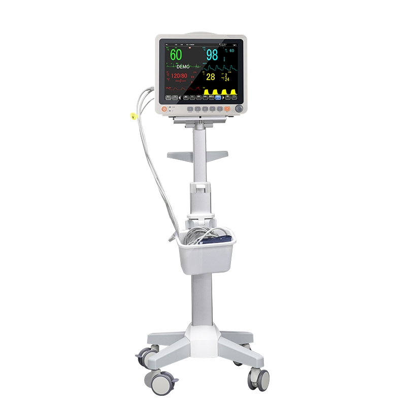 Monitor de Paciente com Tela Sensível ao Toque Multiparamétrico Preço de Fábrica para Emergência Hospitalar