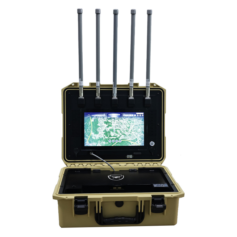 900m 1.2g 2.4G 5.8g Sistema de Detecção Anti Drone para Posicionamento de UAV e Identidade Única Detecção de Drone Dji