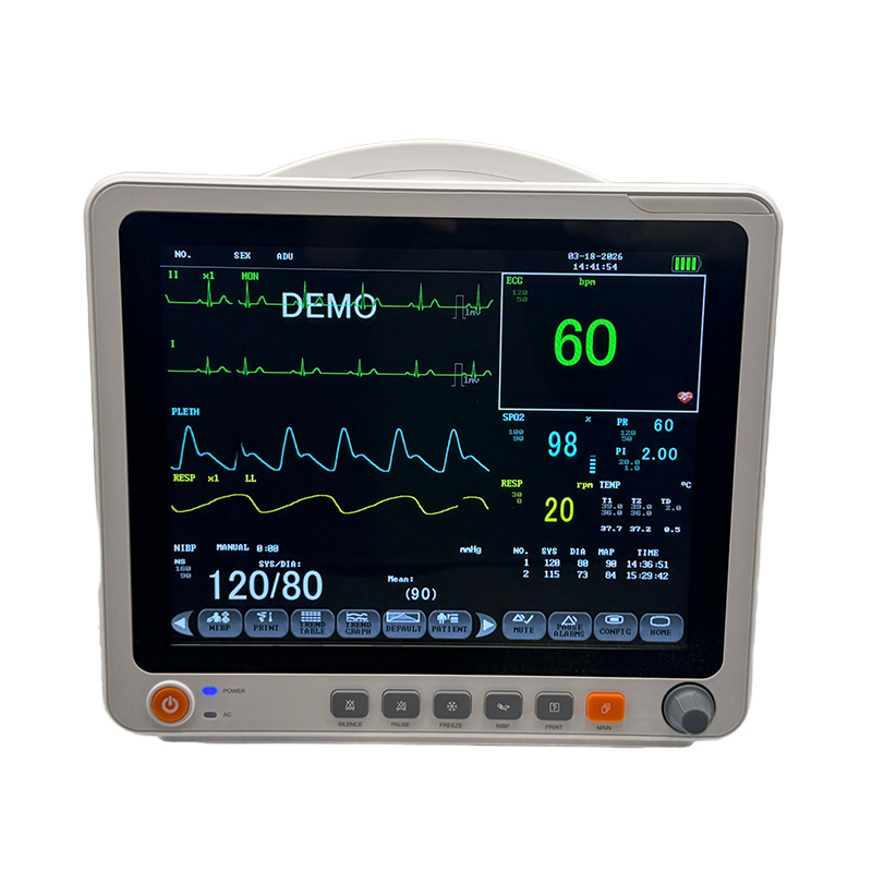 Monitor Diagnóstico Multimodal com ECG, SpO2, NIBP para Departamentos Ambulatoriais
