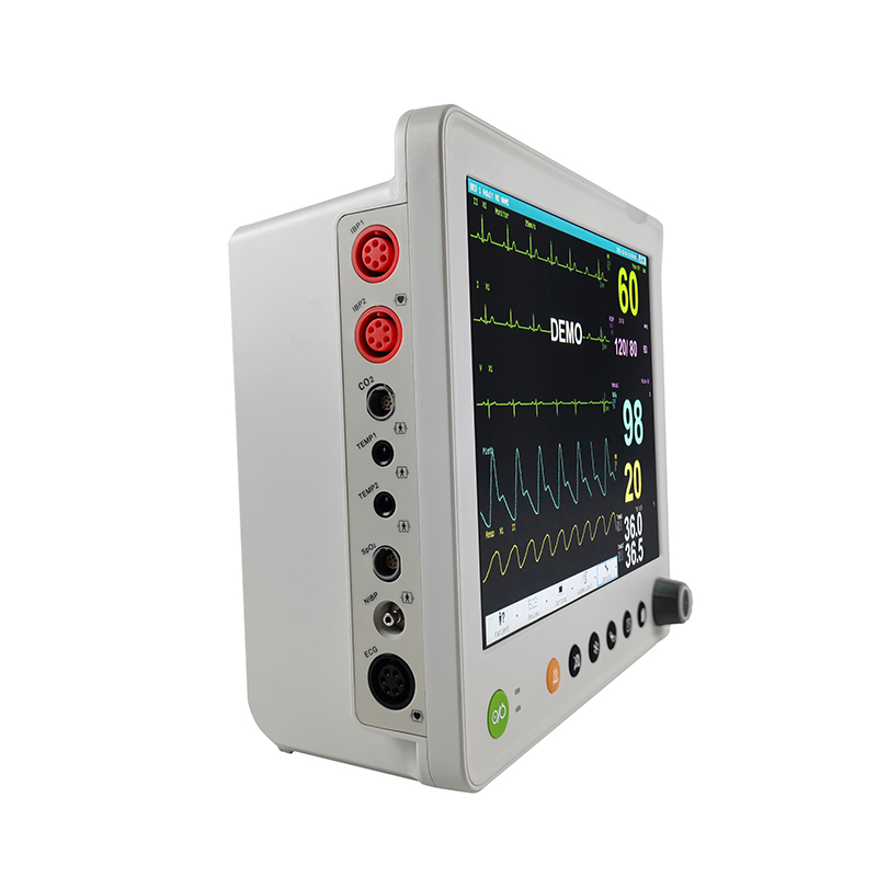 Monitor de Paciente Multiparamétrico com 12.1" Tela para Equipamento Hospitalar de UTI/CCU