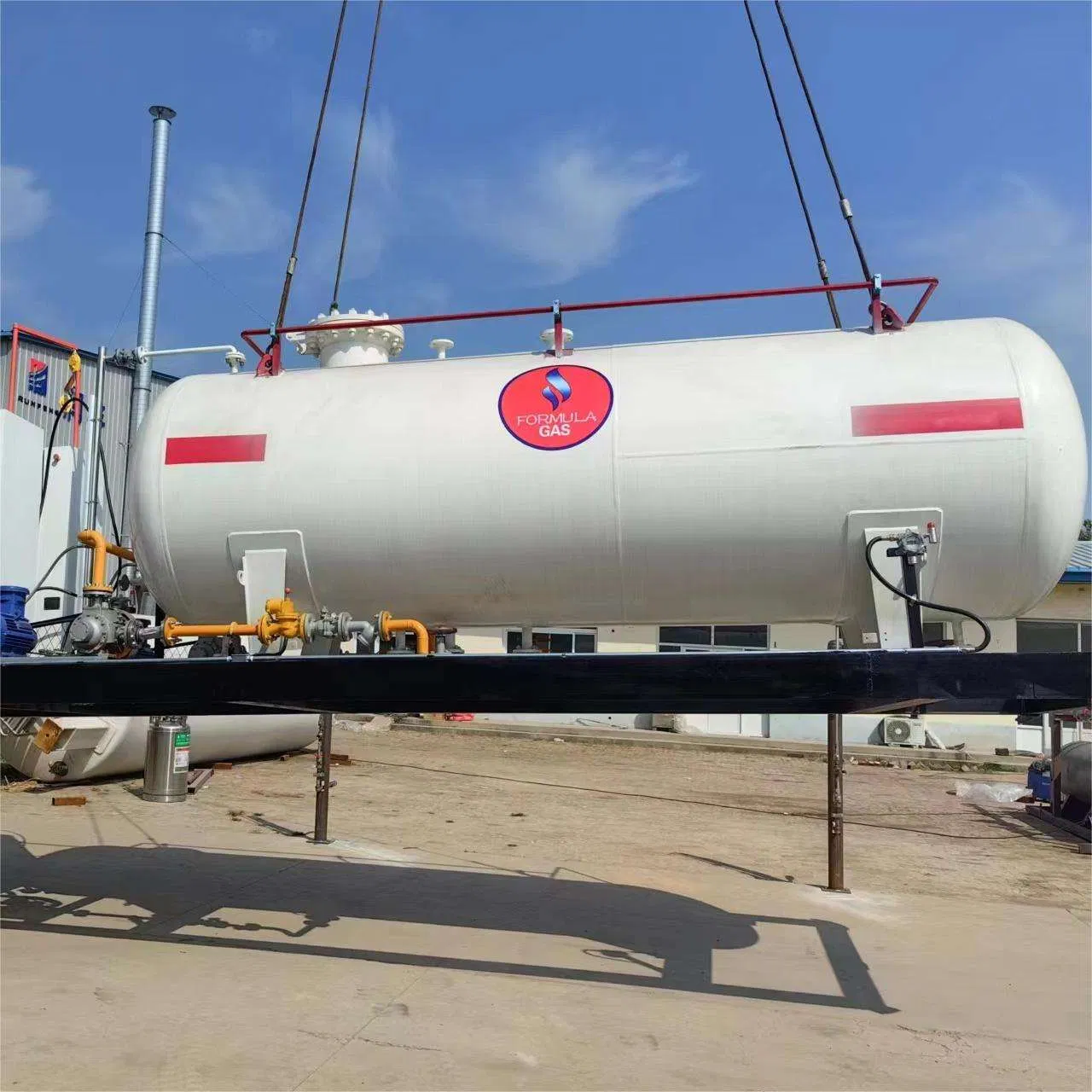 Unidade de Operação Fácil com Monitoramento de Segurança Inteligente para Estação de Gás Liquefeito de Petróleo Montada em Skid