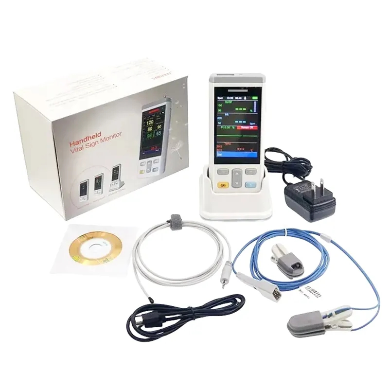 Dispositivo de Monitoramento de Sinais Vitais Portátil 3.5inch para Pacientes Neonatais, Pediátricos e Adultos