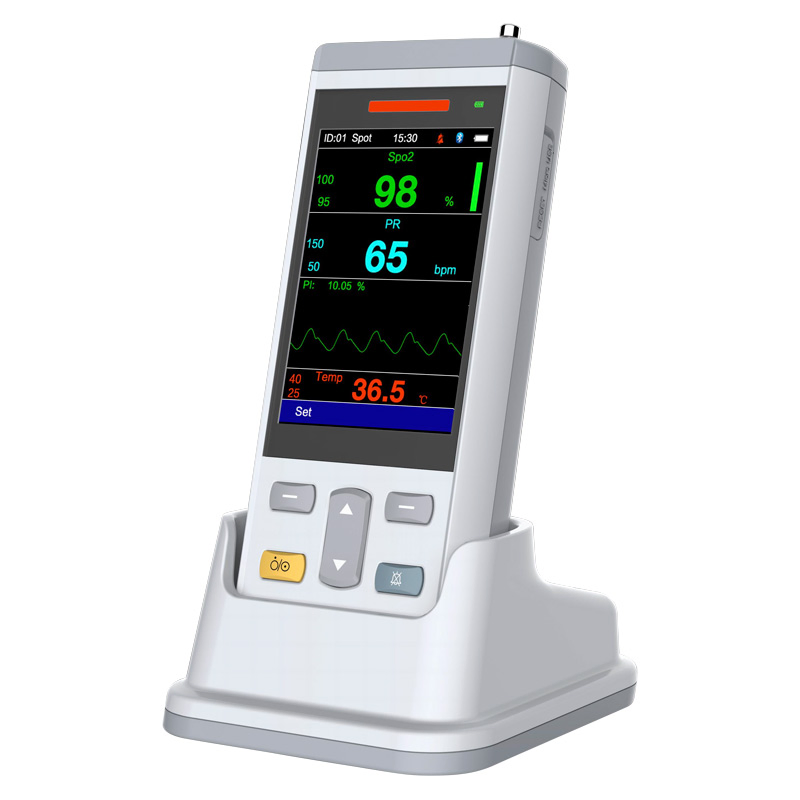 in-PC100 Hospital Médico Portátil Multi Parâmetro 15 Monitor de Sinais Vitais ECG para Pacientes