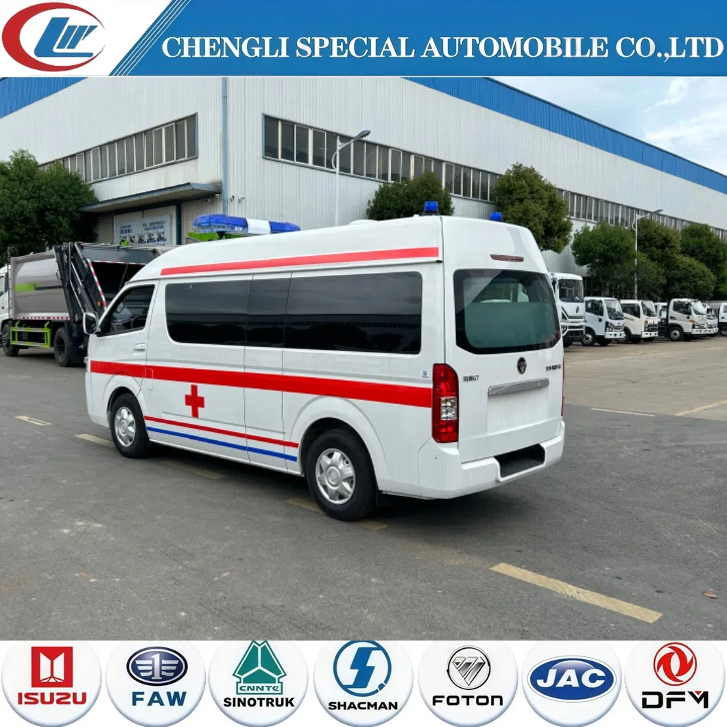 Nova 120 Mochila Médica Ambulâncias Carro Transmissão Automática Diesel Gasolina Combustível Transporte de Pacientes Monitoramento Cuidados Ambulância