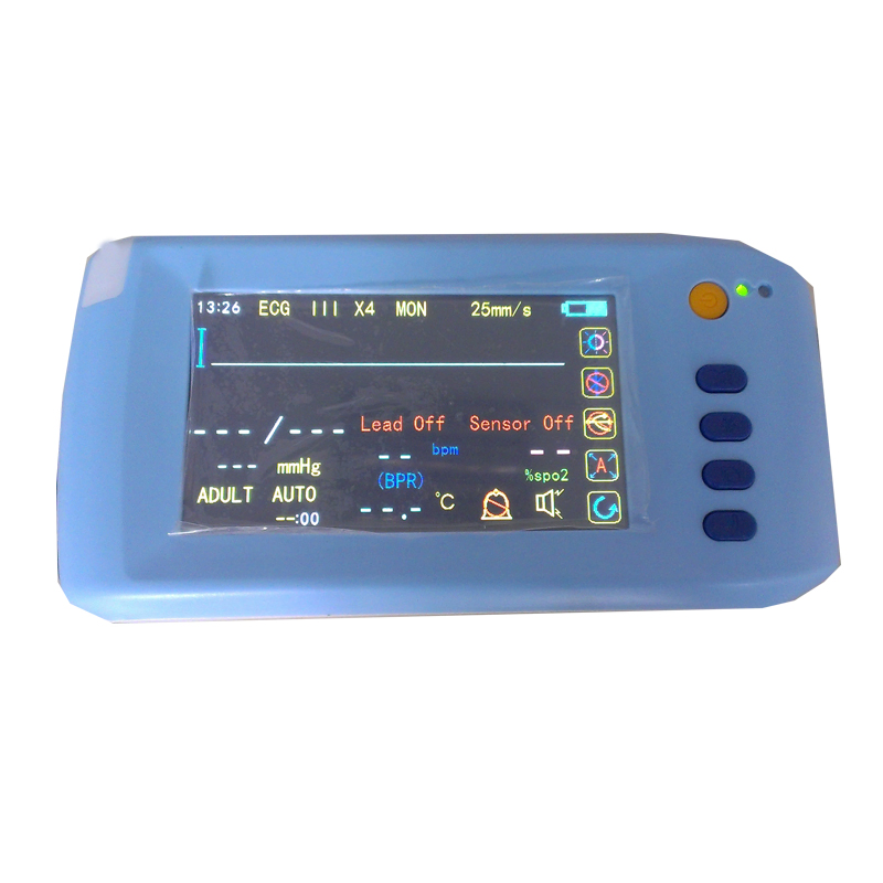 My-C001 Monitor de Paciente Portátil de Tela Sensível ao Toque e Múltiplos Parâmetros Econômico