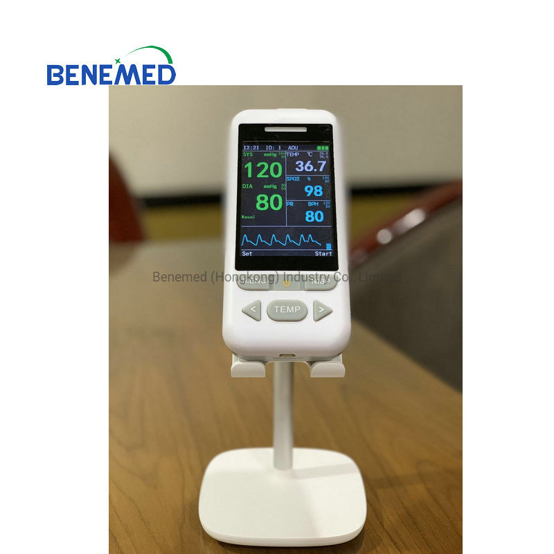Monitor de Sinais Vitais Sem Fio de Mão de Alta Precisão