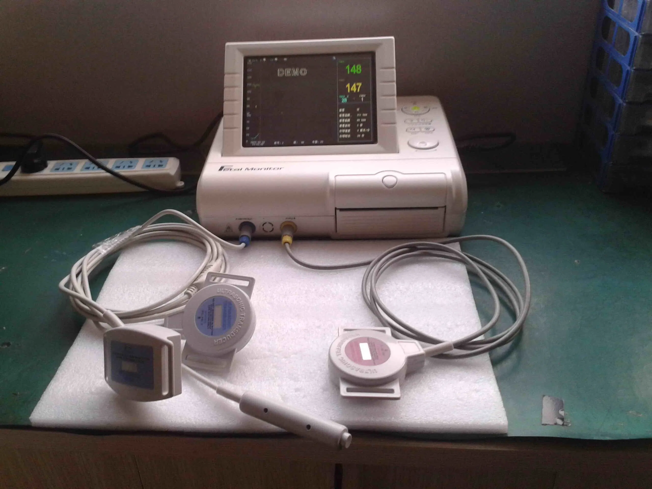 Pdj-800f Monitor Fetal Materno, Monitor de Paciente para Mulheres Grávidas