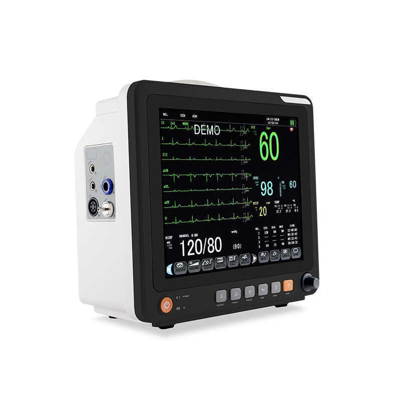 Monitor de Paciente com Tela Sensível ao Toque Multiparamétrico Preço de Fabricação de Aparelho de Emergência Hospitalar