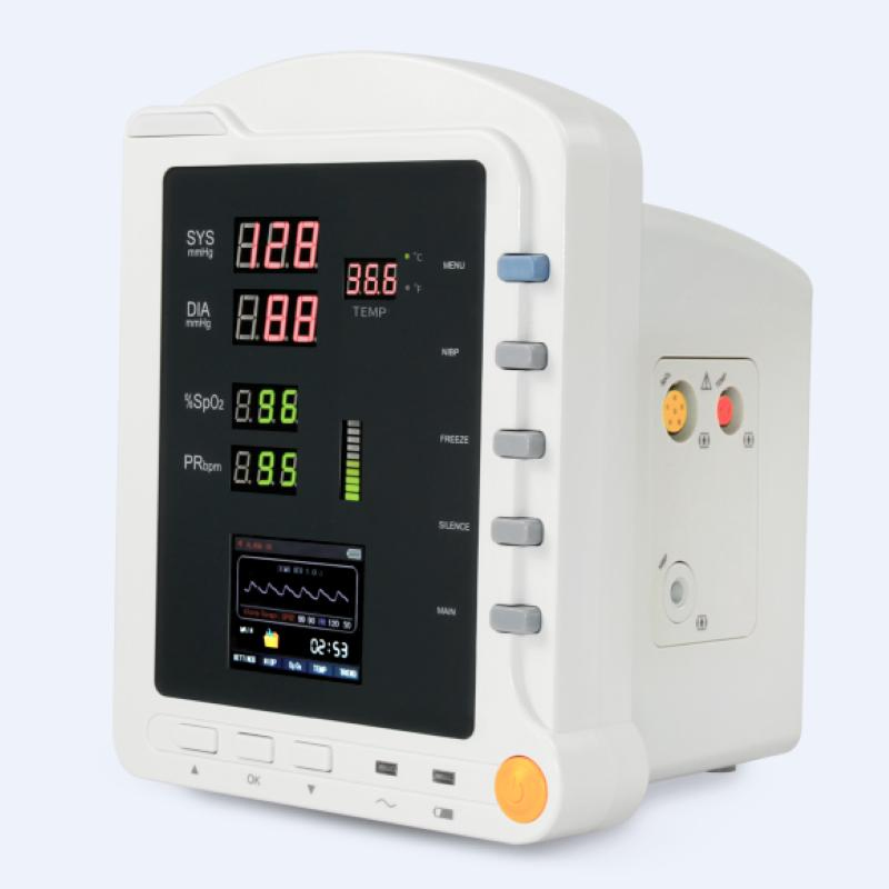 Cms5100 Monitor de Sinais Vitais de Paciente em UTI Ccu