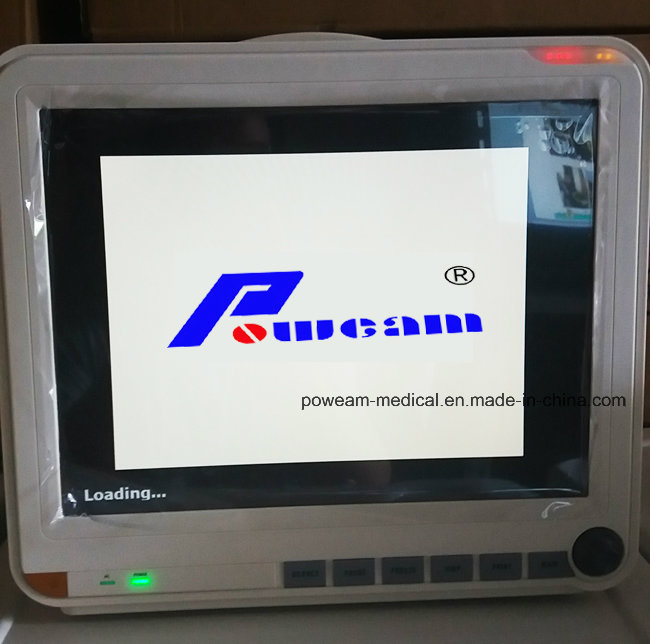 Monitor de Paciente Multicanal LCD Aprovado pela CE/ISO 15.1" (POWEAM 2000E)