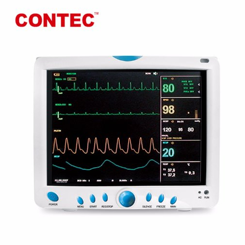 Sistema de Monitoramento de Pacientes ECG de Emergência Monitor Holter ECG Contec Cms9000