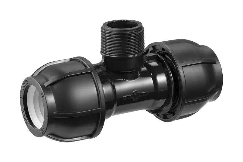 China Male Thread Tee-Minde Factory PP Compression Fitting For Irrigation System Manufacturers, Pricelist