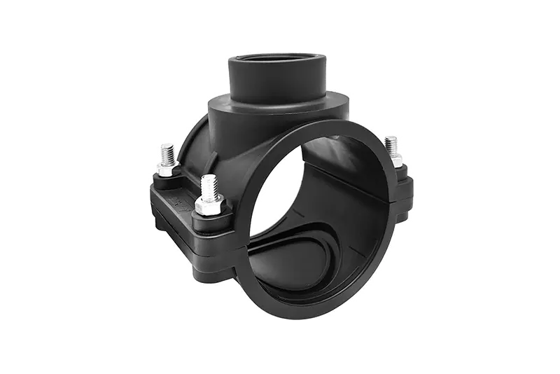 China Clamp Saddle(Without Metal Ring)-Minde Factory PP Compression Fittings For HDPE Pipes With PN16 Quotes, Factory