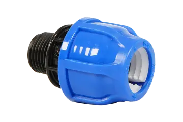 Male Thread Coupling PP Compression Fitting PN16 — Minde Factory Price