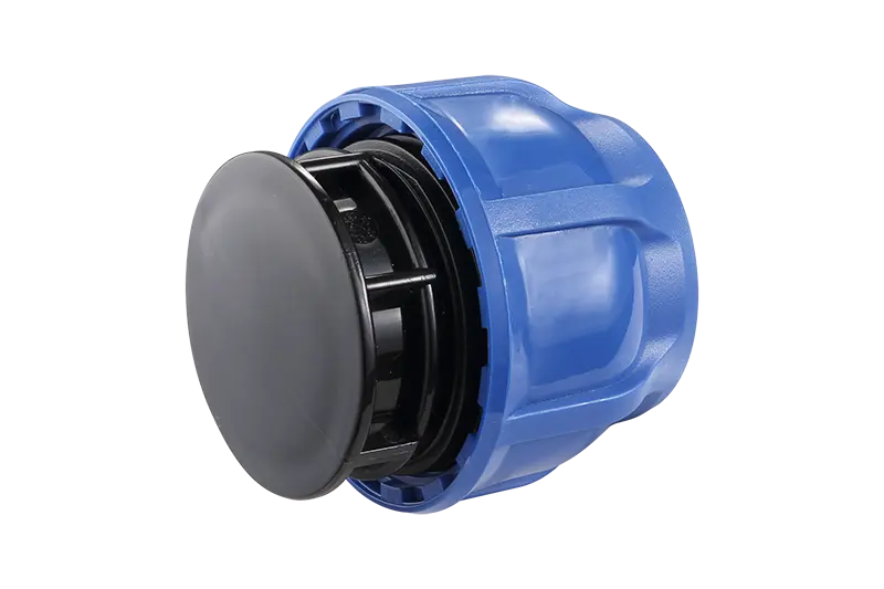 CE Certification End Cap-Minde Factory PP Compression Fittings For HDPE Pipes With PN16 Manufacturer, Pricelist