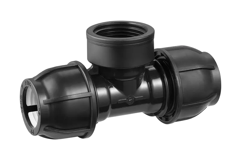 Custom Female Thread Tee-Minde Factory PP Compression Fitting For Irrigation System Service, Suppliers