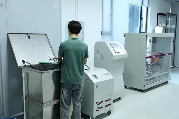 Minde injection molding machines for PP compression fittings production