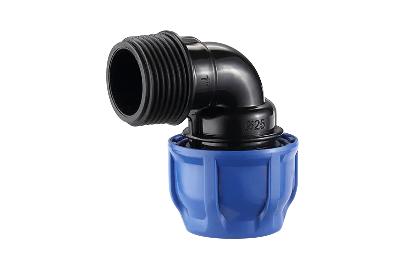 ODM Male Thread Elbow-Minde Factory PP Compression Fittings For HDPE Pipes With PN16 Manufacturers, Factory