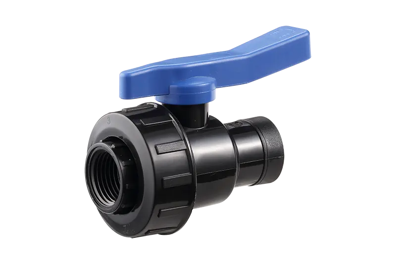 High-Quality PP Ball Valve(F-F Thread)-Minde Factory PP Compression Fittings For HDPE Pipes With PN16 Service, Factory