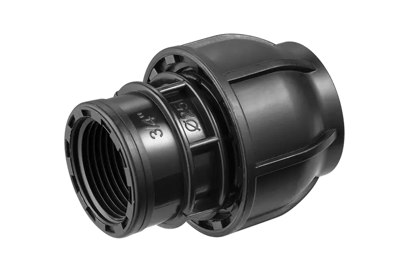 CE Certification Female Thread Coupling-Minde Factory PP Compression Fitting For Irrigation System Pricelist, Supplier