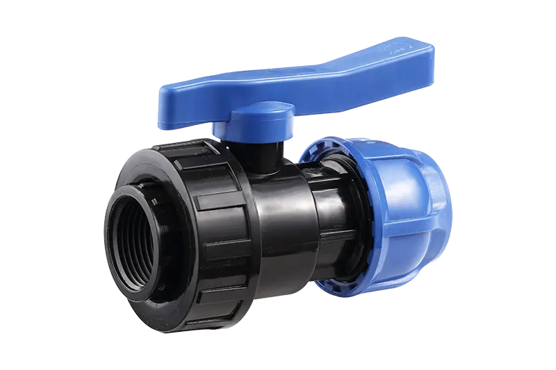 ODM PP Ball Valve(F Thread)-Minde Factory PP Compression Fittings For HDPE Pipes With PN16 Service, Factories