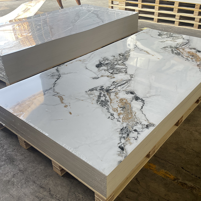 PVC Panels Indoor Decoration Wall Panels Boards Uv Marble Plastic Sheet Pvc Wall Panel For Bathroom