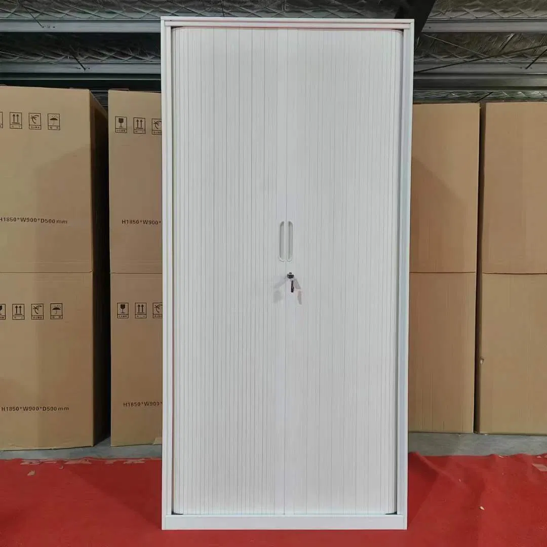 Stylish Modern Office Furniture with Sliding Tambour Doors