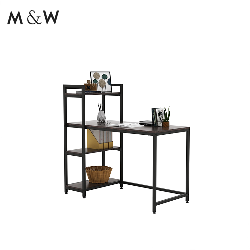 Modern Wooden Industrial Style Computer Home Office Desk Furniture