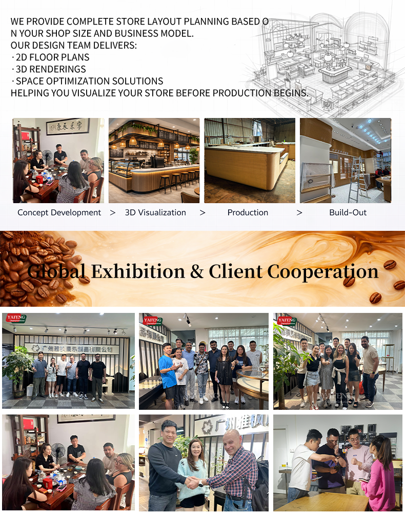 Stainless Steel Coffee Bar Unit