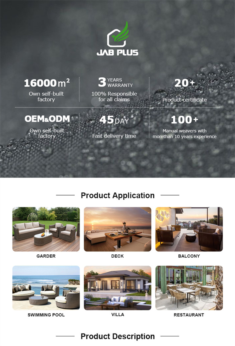 Outdoor Luxury Sofa Set