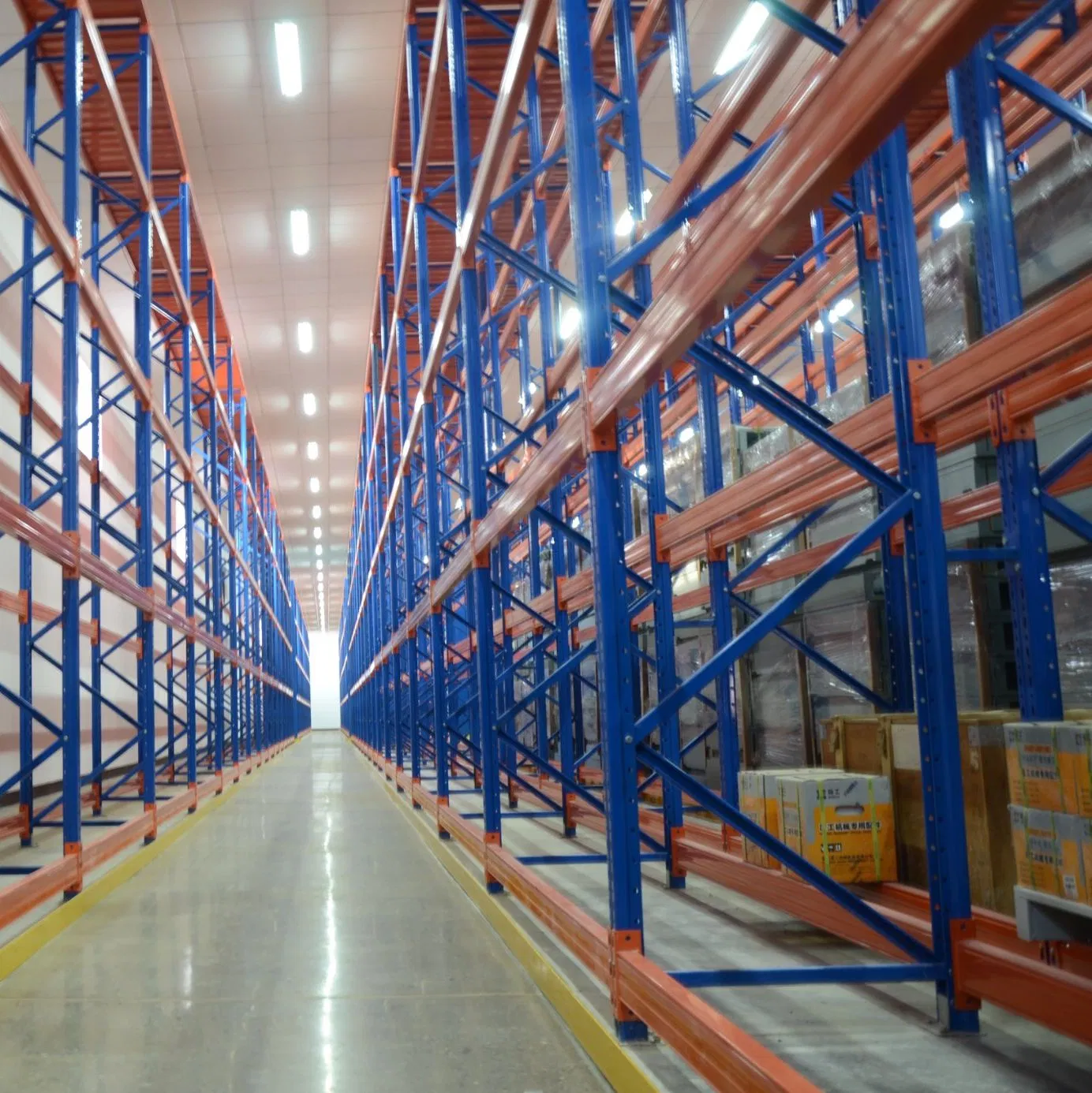 Heavy Load Beam Model Pallet Rack for Factory Stockroom Cargo Organization Steel Storage Shelf Custom Pallet Rack