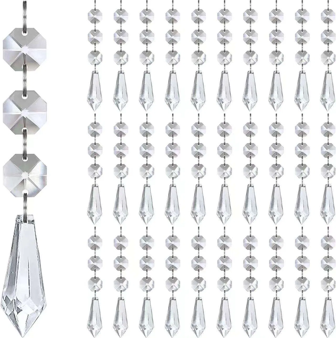 Clear Candle Holders Wedding Candlesticks Candelabrum Crystal Candelabra Centerpiece Crystal