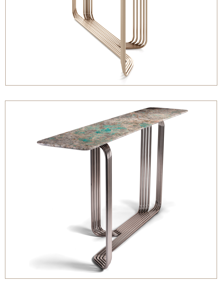 Marble entrance table design 7