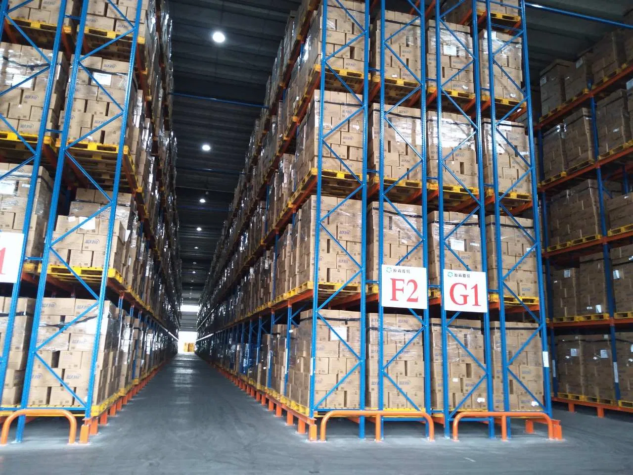 Robust Double Deep Steel Pallet Warehouse Storage Racking for Warehouse Organization and Efficiency