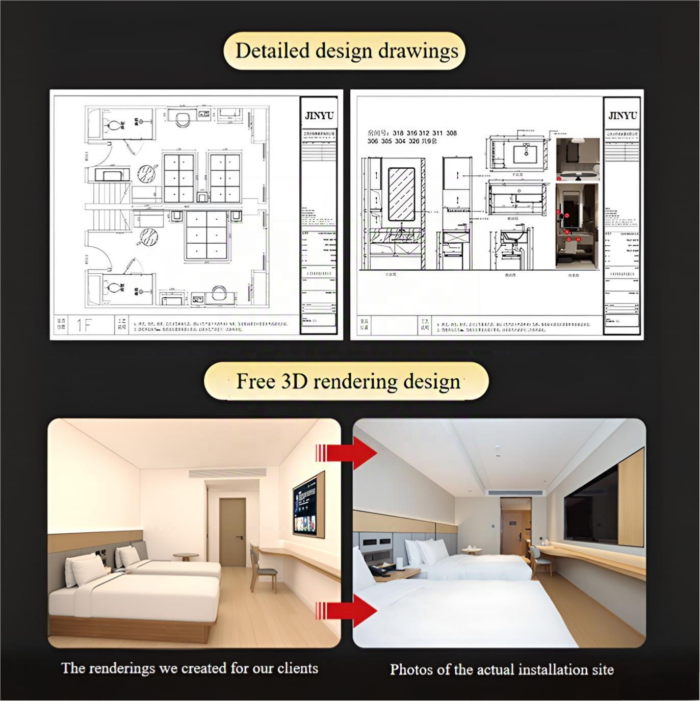 Hotel Apartment Bed Room Furniture China High End Star Hotel Rooms Furniture for Hotels and Apartment