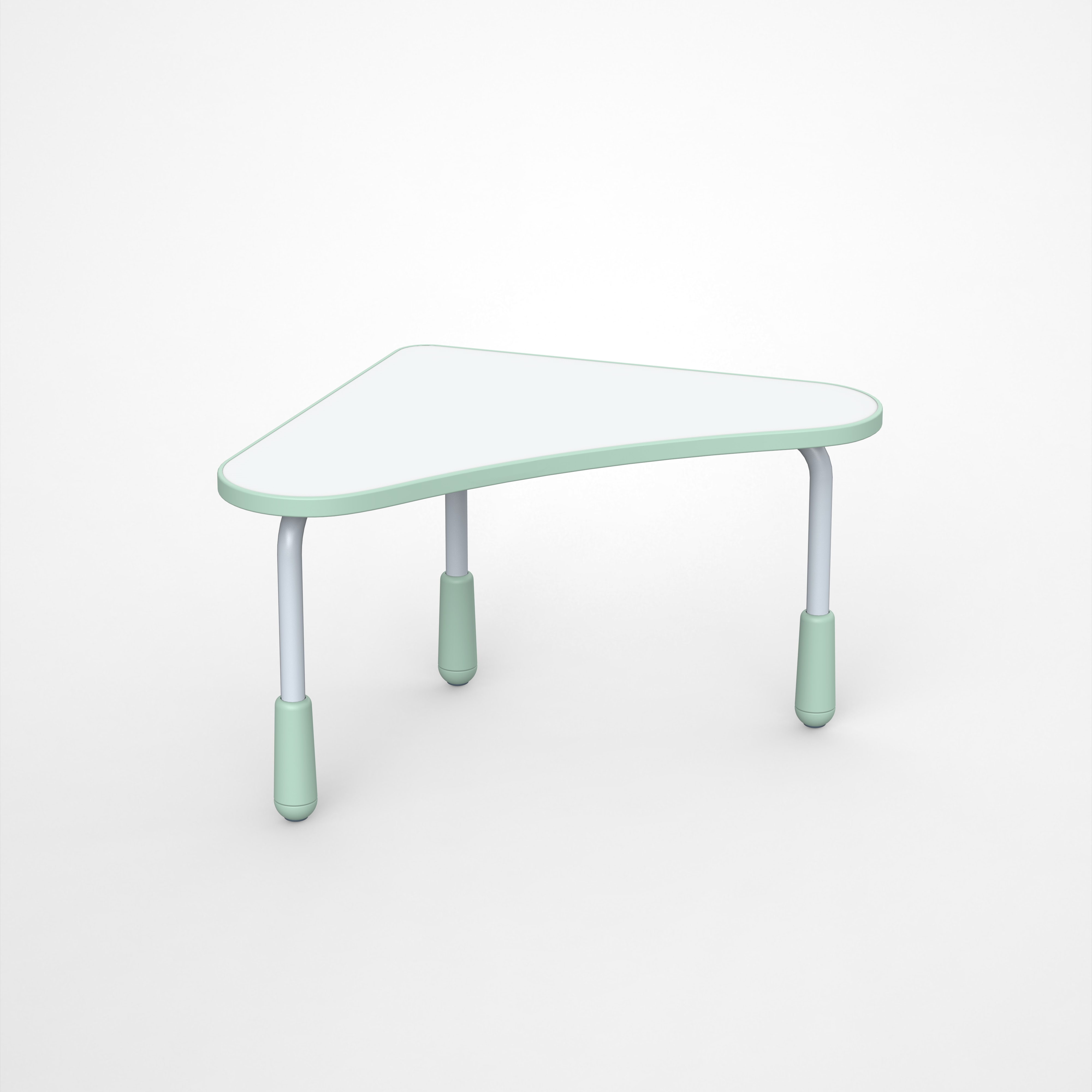 High Quality Safety Baby Table E0 Level Triangle Preschool Classroom Daycare Durable Table for Babies