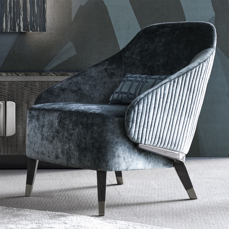 Customized Velvet Accent Chairs: Perfect Furniture for Modern Luxury Home Decor