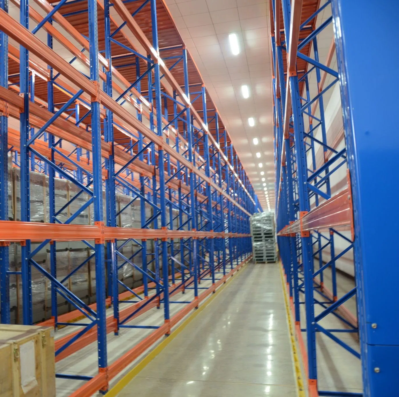 Heavy Load Beam Model Pallet Rack for Factory Stockroom Cargo Organization Steel Storage Shelf Custom Pallet Rack