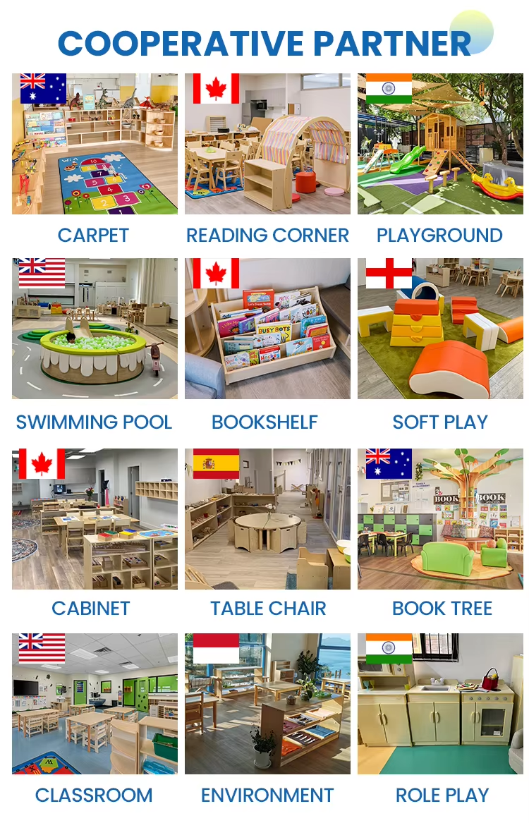 Worldwide Completed Daycare Classroom Furniture Projects