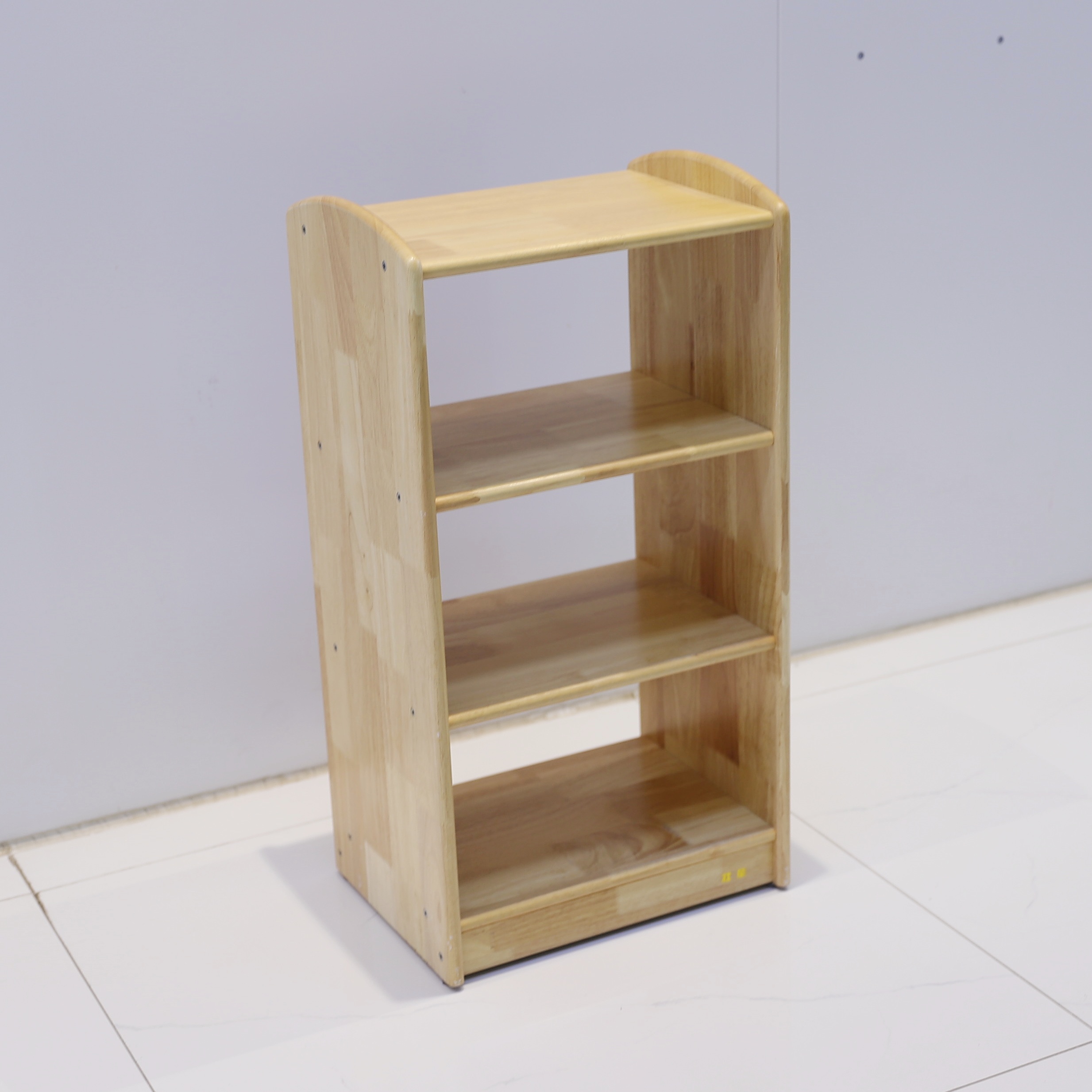 Creative Wooden Nursery Furniture Childcare Center Children's Furniture Kindergarten Storage Organizer Three-Layer Cabinet