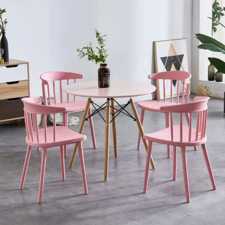Mesa Comedor Furniture Restaurant Modern Dining Set MDF White Solid Wood Dining Room Table