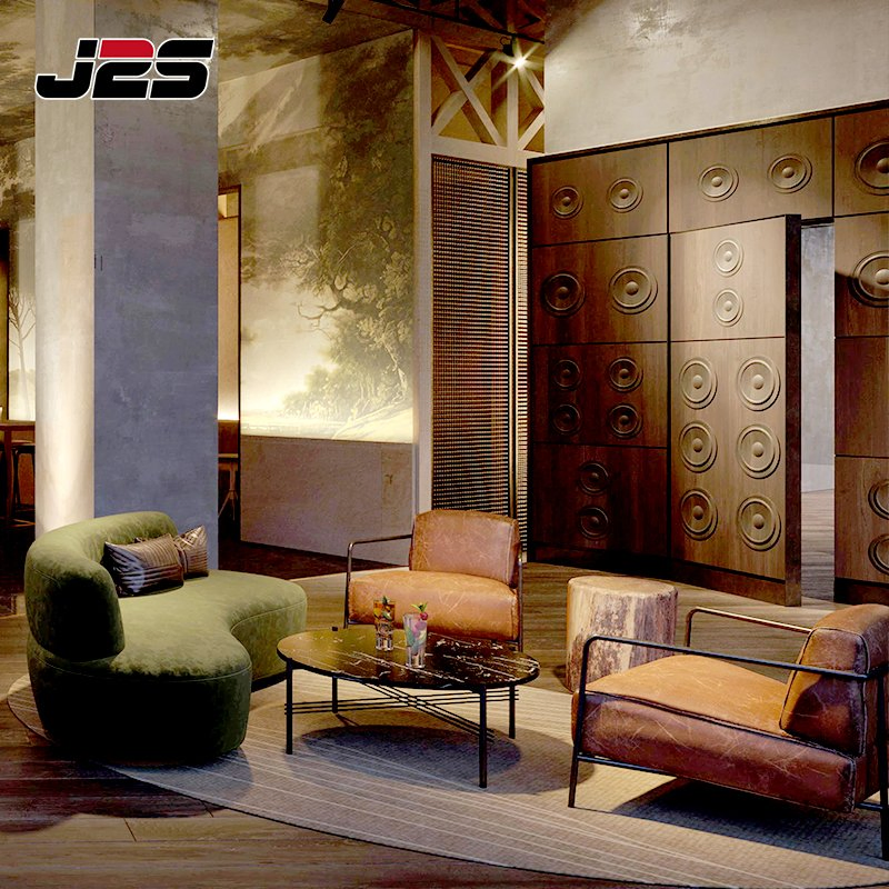 Luxury Commercial Restaurant Furniture Modular Velvet Sofa Upholstered Accent Chair Black Marble Table Rooftop Lounge
