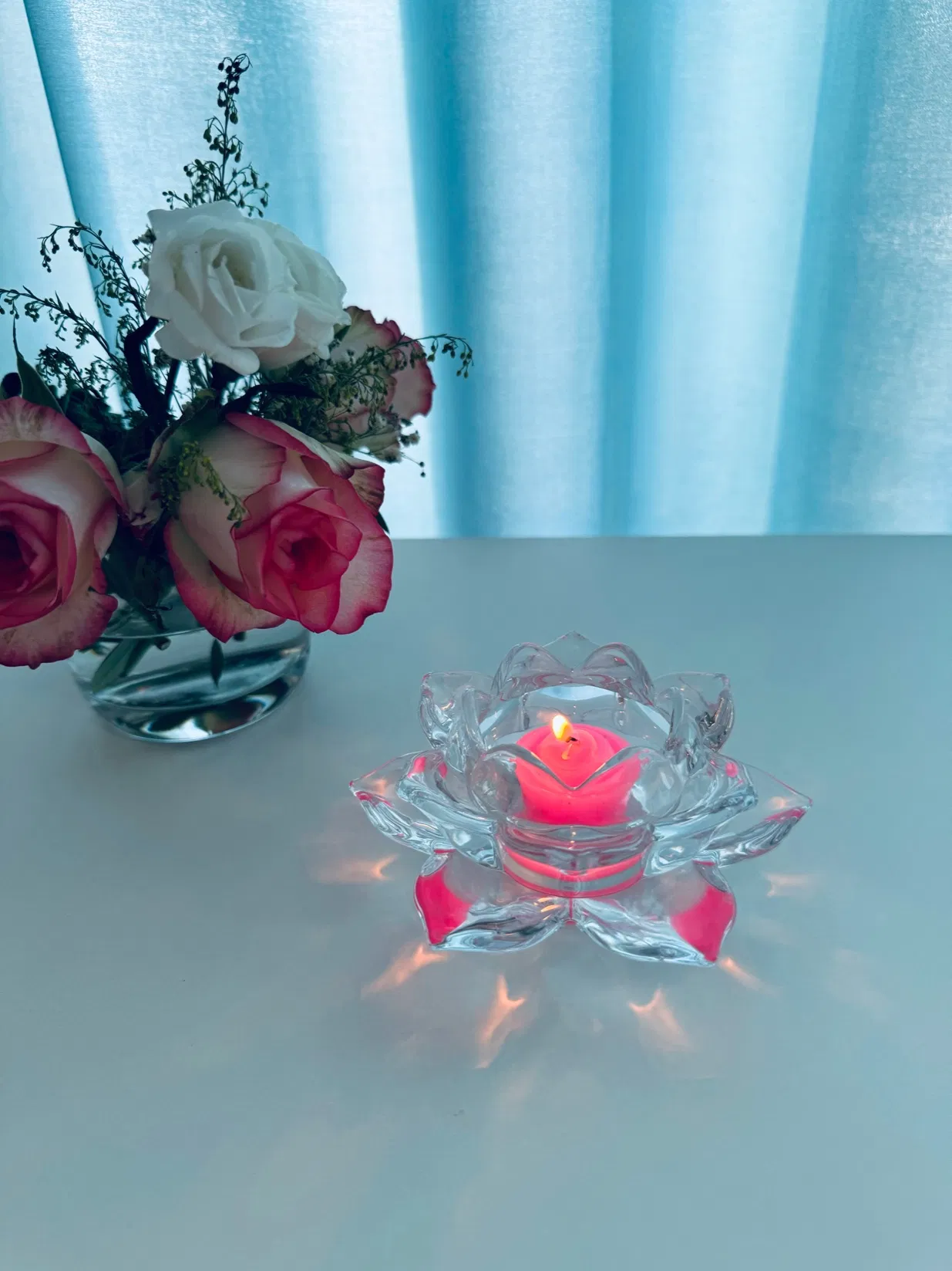 Newauto CS-011 Elegant Handmade Candle Holder for Home Decor
